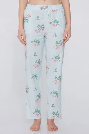 Tezenis Pantalone Lungo Tela di Cotone Coulisse Donna