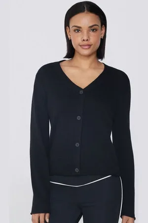 Tezenis Cardigan Manica Lunga Cotone Calato Donna
