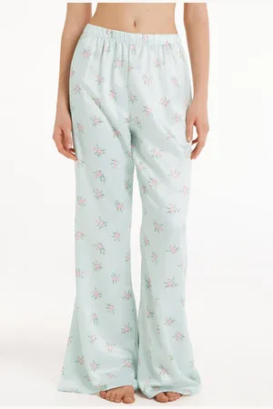 Tezenis Pantaloni Lunghi in Raso con Spacchi Donna