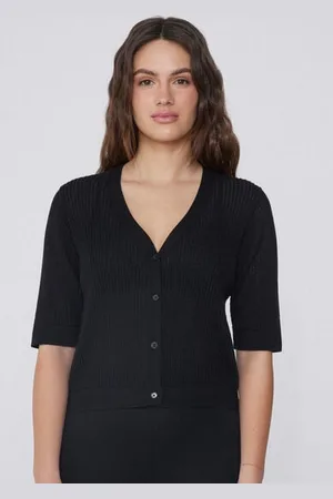 Tezenis Cardigan Mezza Manica Costine Traforato Donna