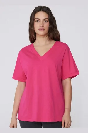 Tezenis T-Shirt Scollo a V in 100% Cotone Donna