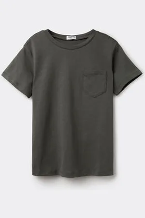Tezenis T-Shirt in Cotone Girocollo con Taschino Bimbo Bambino
