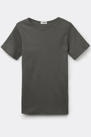 Tezenis T-Shirt Girocollo Cotone a Costine Bimba Bambina