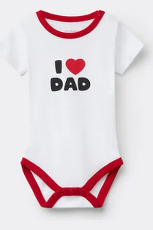 Tezenis Body Bebè Mezza Manica in 100% Cotone Stampato