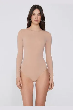 Tezenis Body Manica Lunga Microfibra Leggera Donna