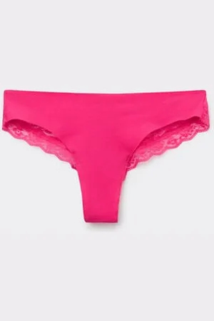 Tezenis Brasiliana Taglio Vivo Cotone Organico e Pizzo Riciclato Donna