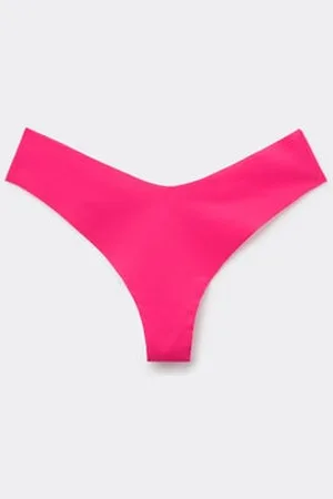 Tezenis Slip Brasiliano Sgambato Taglio Vivo in Microfibra Donna