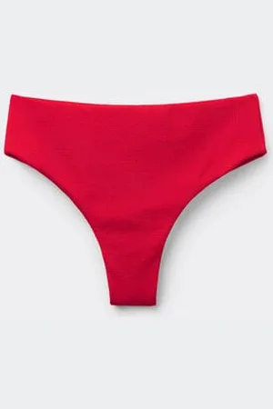 Tezenis Bikini Brasiliano Vita Alta Classic Rib Riciclato Donna