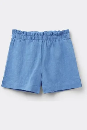 Tezenis Short in 100% Cotone Super Leggero Bimba Bambina