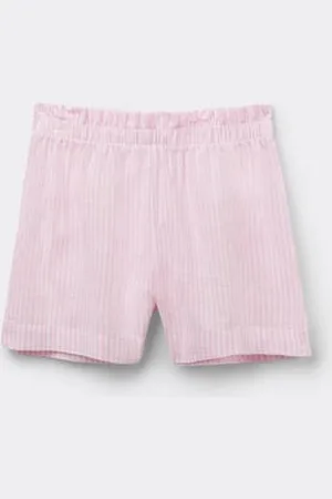 Tezenis Short in 100% Cotone Super Leggero Bimba Bambina