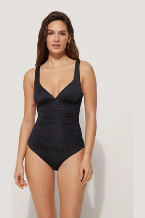Tezenis Costume Intero Trangolo Imbottito Arriccio Riciclato Donna