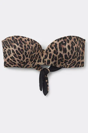 Tezenis Bikini Fascia Imbottita Bright Leopard Donna