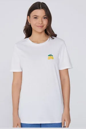 Tezenis T-Shirt Cotone con Stampa Donna
