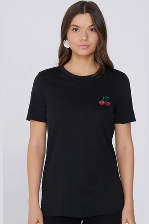 Tezenis T-Shirt Cotone con Stampa Donna
