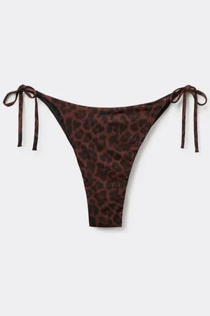 Tezenis Bikini Brasiliano Laccetti Savage Brown Donna