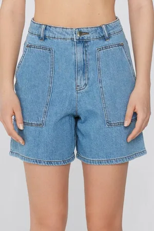 Tezenis Short in Denim con Tasche Donna