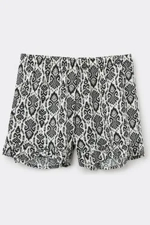 Tezenis Short in Tela di Viscosa con Balza Bambina