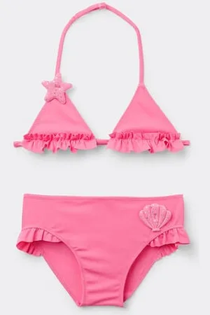 Tezenis Bikini Triangolo Applicazione Patch Bimba Bambina