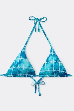 Tezenis Bikini Triangolo Imbottito Estraibile Ocean Essence Donna