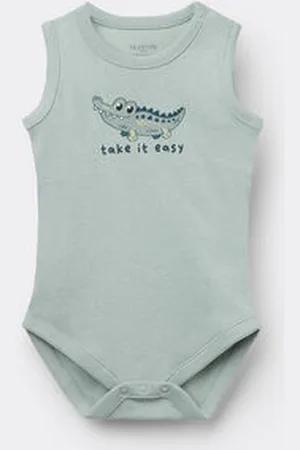 Tezenis Body Bebè Spalla Larga in 100% Cotone Stampato