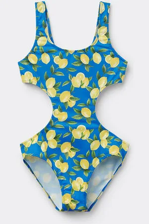Tezenis Costume Intero Bimba Sorrento Lemon Bambina
