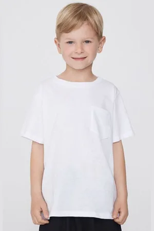 Tezenis T-Shirt in Cotone Girocollo con Taschino Bimbo Bambino