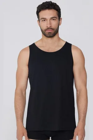 Tezenis Canotta Spalla Larga Girocollo in Cotone Uomo