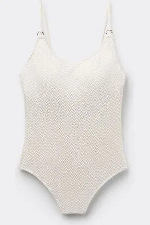 Tezenis Costume Intero Brassiere Imbottito Precious Net Donna