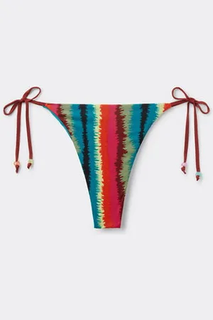 Tezenis Bikini Brasiliano Laccetti Vibrant Stripes Donna