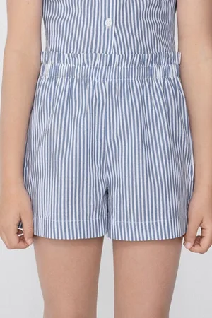 Tezenis Short in 100% Cotone Super Leggero Bimba Bambina