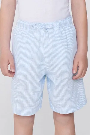 Tezenis Short in 100% Cotone Super Leggero con Coulisse Bimbo Bambino