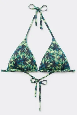 Tezenis Bikini Triangolo Imbottitura Estraibile Tropic Island Donna