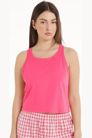 Tezenis Canotta Corta Spalla Larga in Cotone Donna