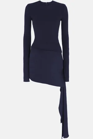 The Attico Navy blu mini dress