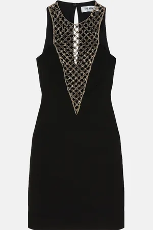 The Attico Nero mini dress