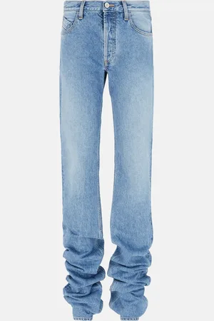 The Attico Sky blu long pants