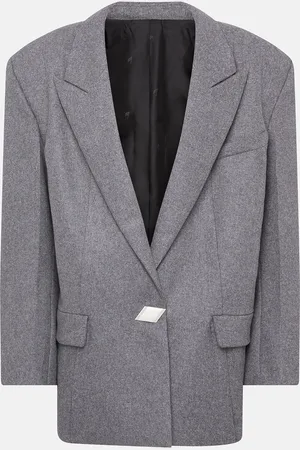 The Attico Dusty grigio blazer