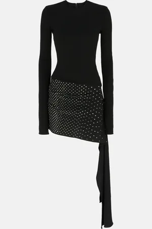 The Attico Nero mini dress