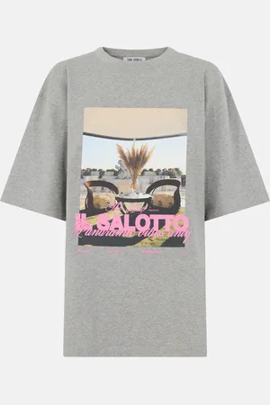 The Attico X Highsnobiety m??lange grigio t-shirt