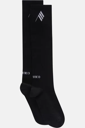 The Attico Nero and bianco socks