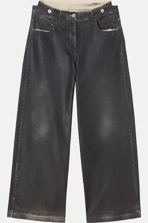 The Attico Navy blu long pants