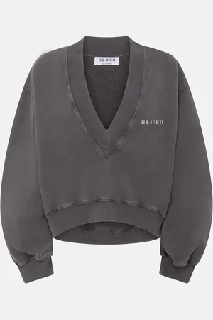 The Attico Faded nero sweatshirt