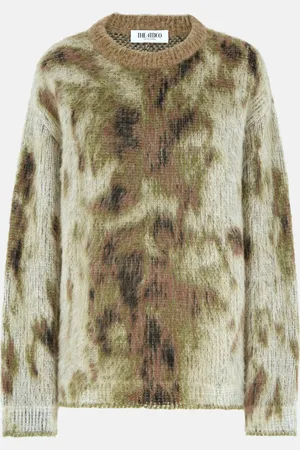 The Attico Military verde sweater