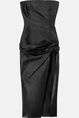 The Attico Midi dress nero