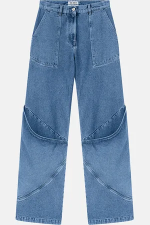 The Attico Sky blu long pants
