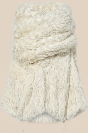 The Attico Short fur coat