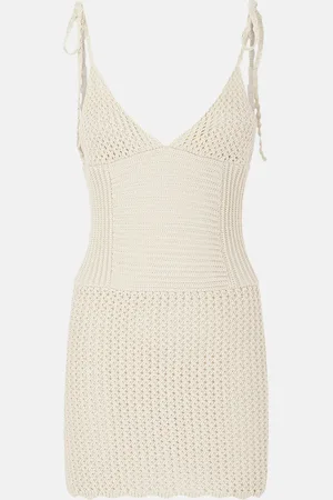 The Attico Off bianco dress