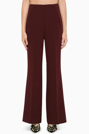 Roland Mouret Pantalone a palazzo marrone