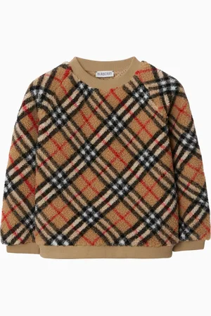Burberry Felpa teddy Vintage Check