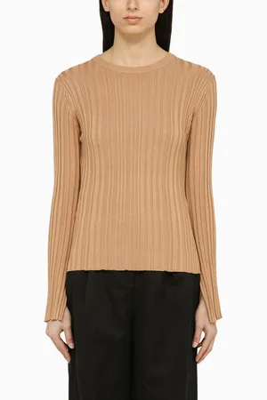 Loulou Studio Maglia girocollo in misto seta